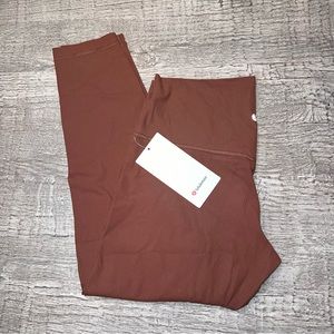 NWT Lululemon Align Ribbed High-Rise Pant 25"
Roasted Brown RTDB 12